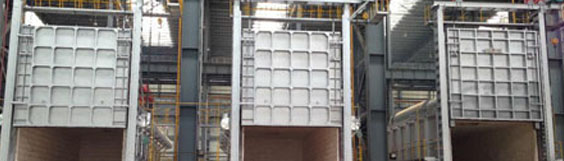 臺車式退火爐爐殼開裂的原因說明